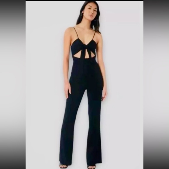 REVOLVE BRAND LITA by CIARA TIE FRONT JUMPSUIT. NEW - Picture 4 of 9
